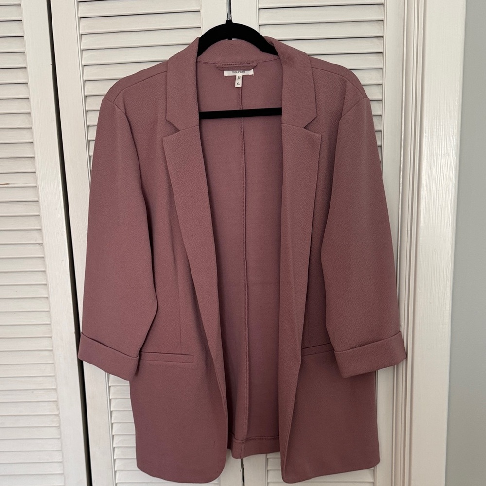 Maurices Dusty Rose Blazer